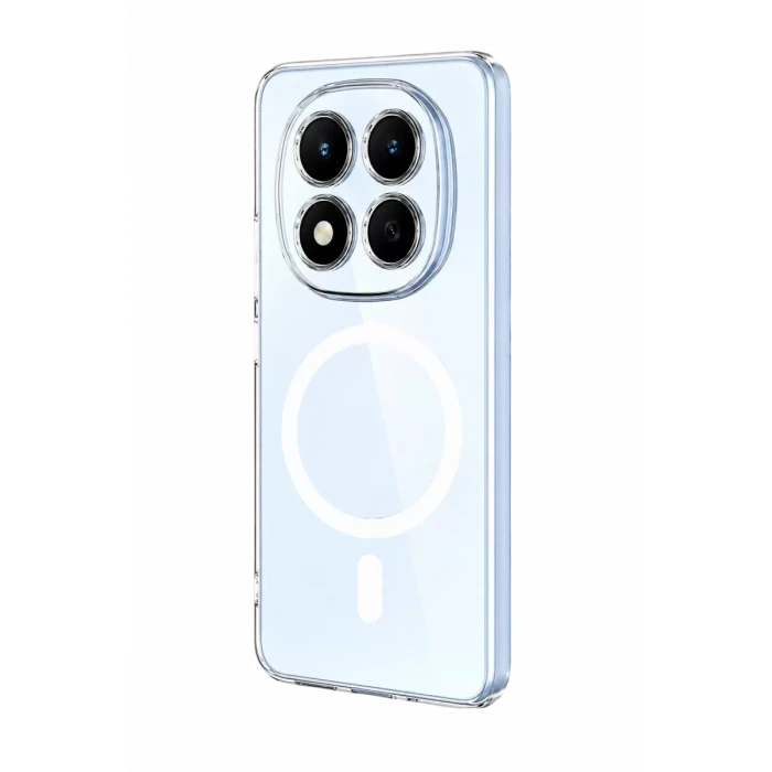 Newface Xiaomi Redmi Note 15 Pro Plus 5G Combo Sert Şeffaf Magsafe Kapak - Şeffaf
