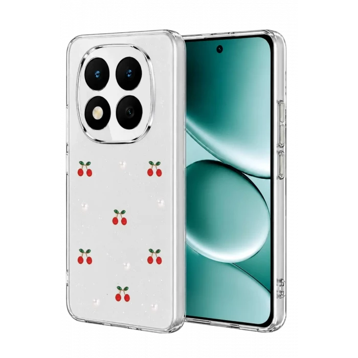 Newface Xiaomi Redmi Note 15 Pro Plus 5G Fiyonk Desenli Kapak - Desen 9
