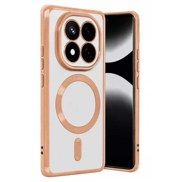 Newface Xiaomi Redmi Note 15 Pro Plus 5G Kross Magneticsafe Kapak - Rose