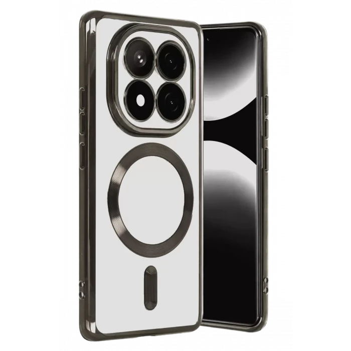 Newface Xiaomi Redmi Note 15 Pro Plus 5G Kross Magneticsafe Kapak - Siyah