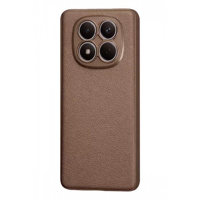 Newface Xiaomi Redmi Note 15 Pro Plus 5G Thermax Silikon Kılıf - Kahverengi