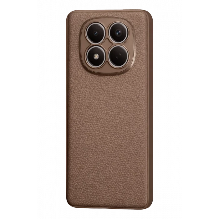 Newface Xiaomi Redmi Note 15 Pro Plus 5G Thermax Silikon Kılıf - Kahverengi