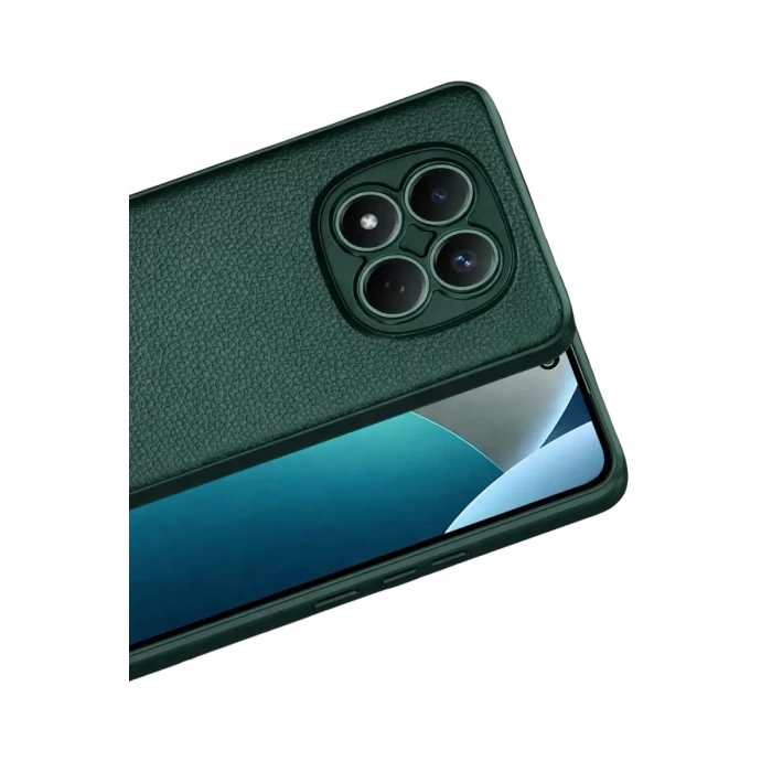Newface Xiaomi Redmi Note 15 Pro Plus 5G Thermax Silikon Kılıf - Koyu Yeşil