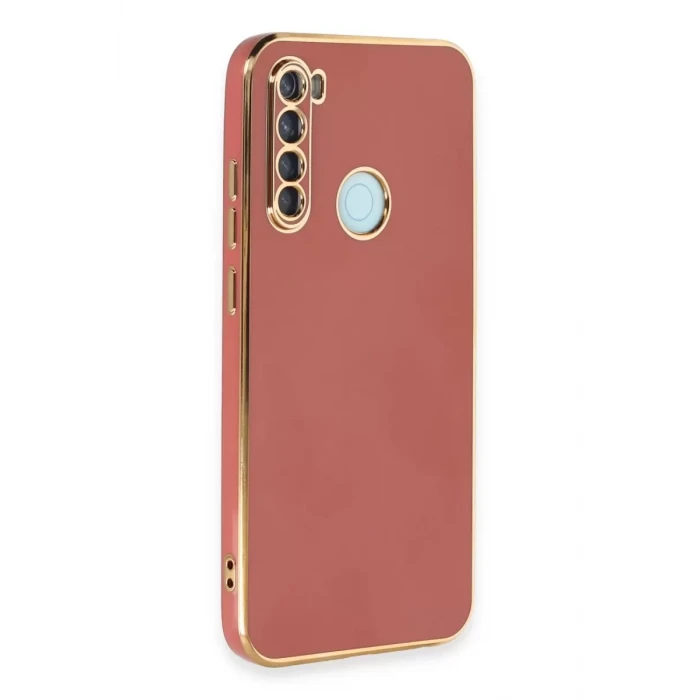 Newface Xiaomi Redmi Note 8 Kılıf Volet Silikon - Kırmızı