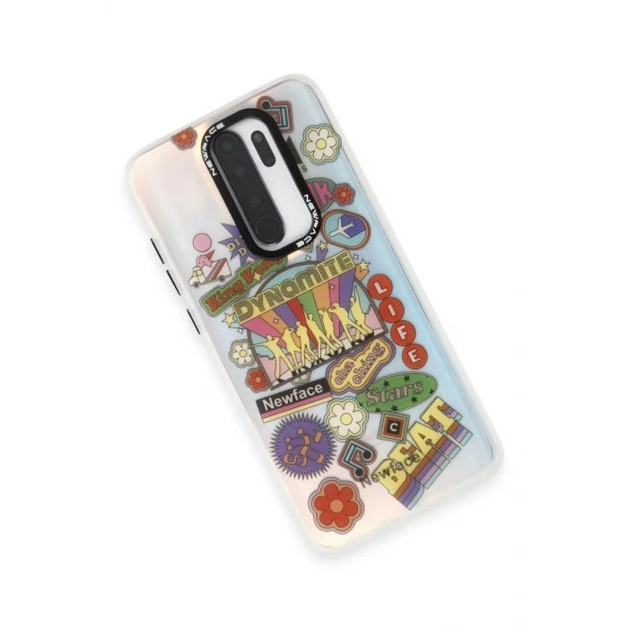 Newface Xiaomi Redmi Note 8 Pro Kılıf Estoril Desenli Kapak - Estoril - 14