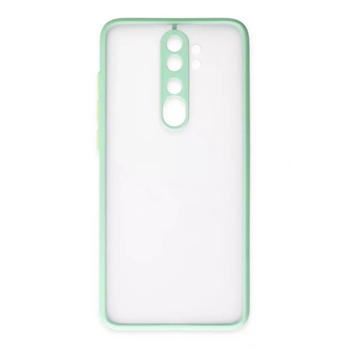 Newface Xiaomi Redmi Note 8 Pro Kılıf Montreal Silikon Kapak - Turkuaz