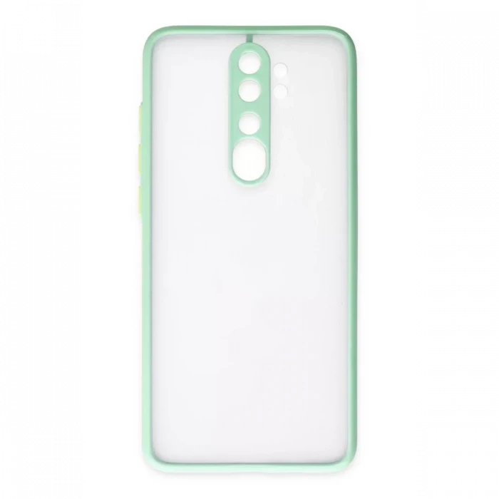 Newface Xiaomi Redmi Note 8 Pro Kılıf Montreal Silikon Kapak - Turkuaz