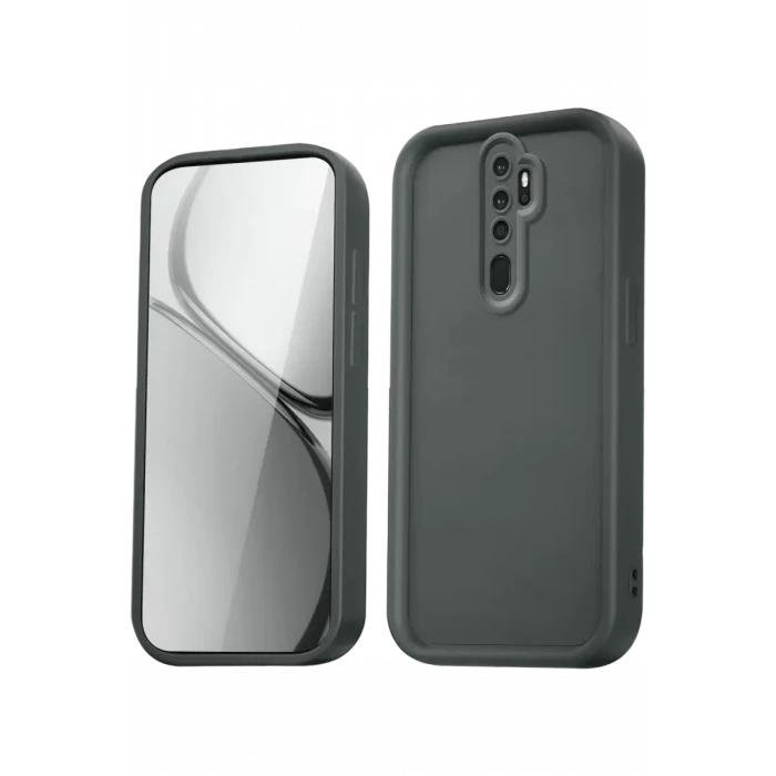 Newface Xiaomi Redmi Note 8 Pro Kılıf Viera Silikon - Gri