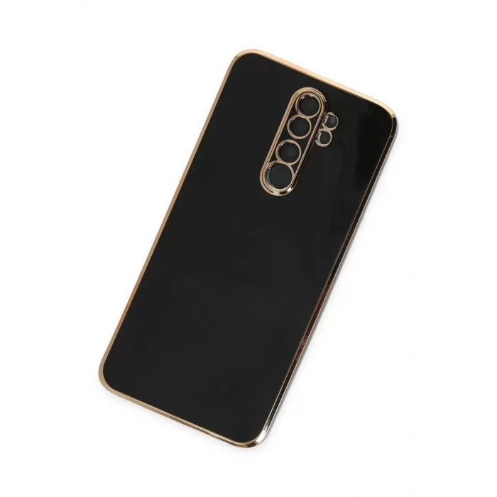 Newface Xiaomi Redmi Note 8 Pro Kılıf Volet Silikon - Siyah