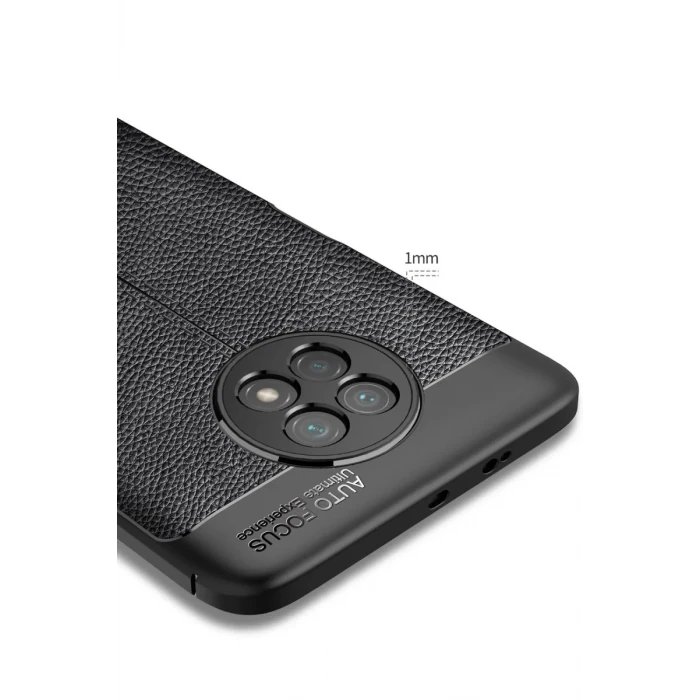 Newface Xiaomi Redmi Note 9 5G Kılıf Auto Focus Kapak - Lacivert