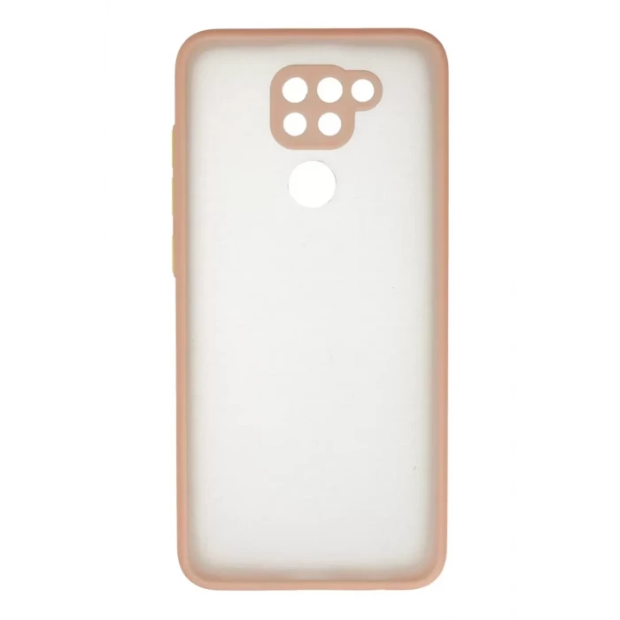 Newface Xiaomi Redmi Note 9 Kılıf Montreal Silikon Kapak - Pembe