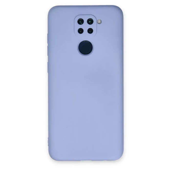 Newface Xiaomi Redmi Note 9 Kılıf Nano içi Kadife Silikon - Lila