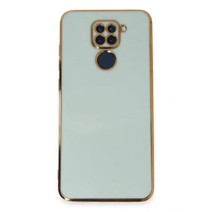 Newface Xiaomi Redmi Note 9 Kılıf Volet Silikon - Açık Yeşil