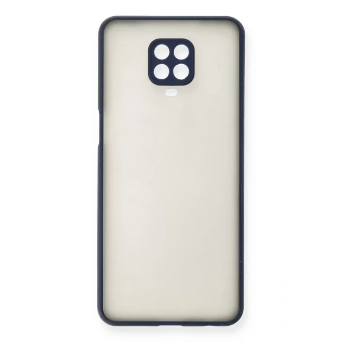 Newface Xiaomi Redmi Note 9 Pro Kılıf Montreal Silikon Kapak - Lacivert
