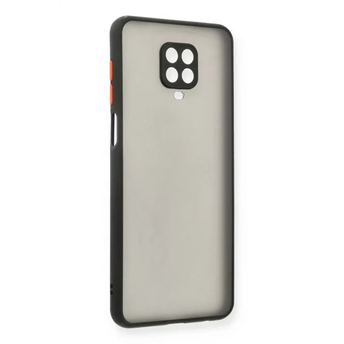 Newface Xiaomi Redmi Note 9 Pro Kılıf Montreal Silikon Kapak - Siyah
