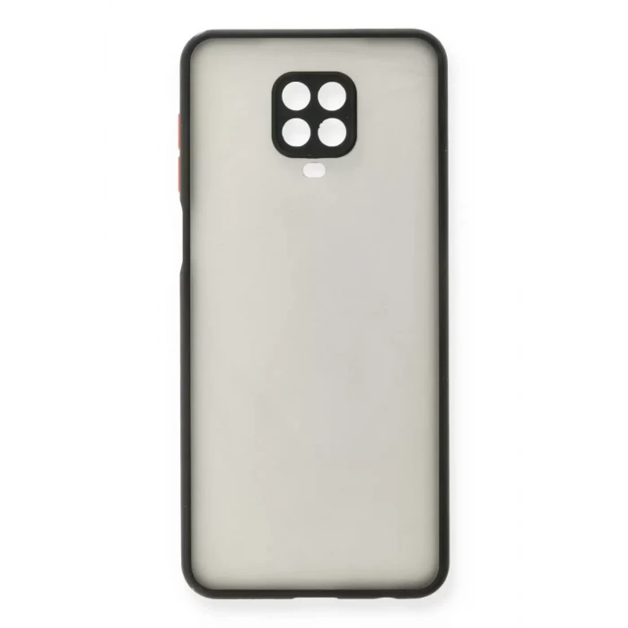 Newface Xiaomi Redmi Note 9 Pro Kılıf Montreal Silikon Kapak - Siyah