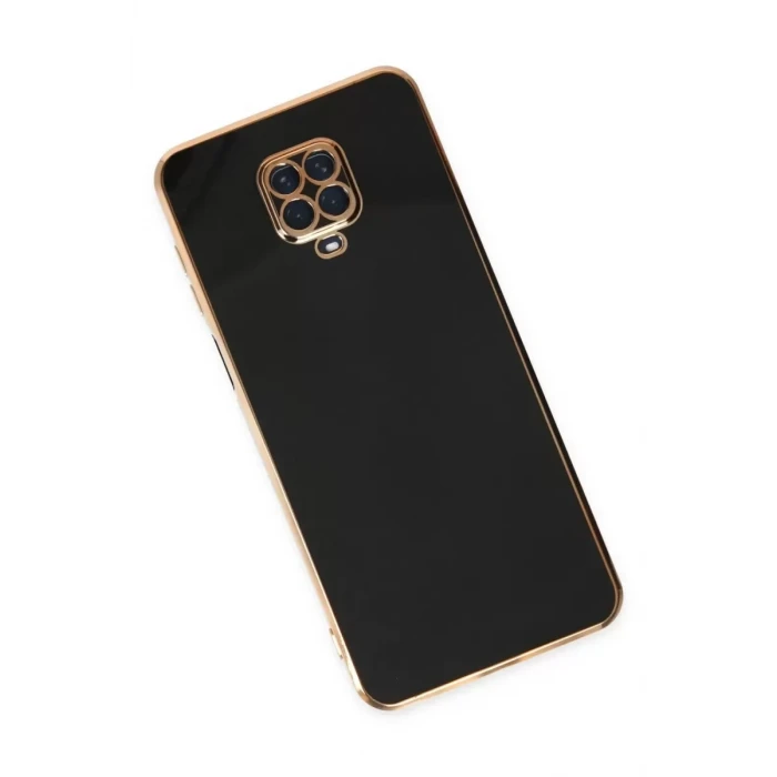 Newface Xiaomi Redmi Note 9 Pro Kılıf Volet Silikon - Siyah
