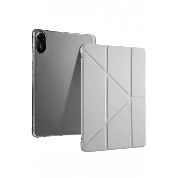 Newface Xiaomi Redmi Pad 2 Kalemlikli Mars Tablet Kılıfı - Gri