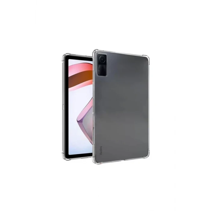 Newface Xiaomi Redmi Pad SE 4G Kılıf Anti Shock Tablet Silikon - Şeffaf