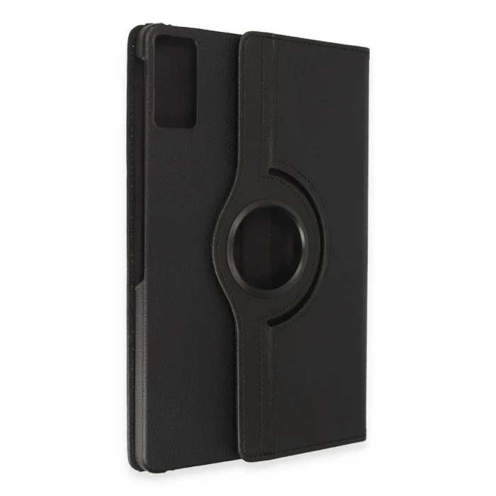 Newface Xiaomi Redmi Pad SE Kılıf 360 Tablet Deri Kılıf - Siyah