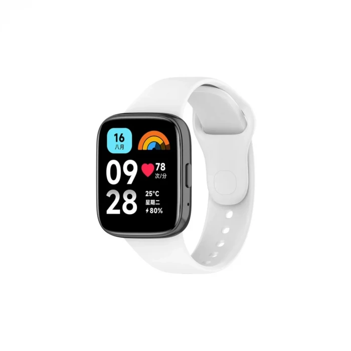Newface Xiaomi Redmi Watch 3 Active Klasik Kordon - Beyaz