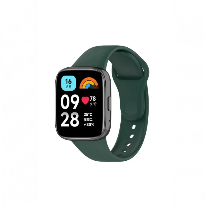 Newface Xiaomi Redmi Watch 3 Active Klasik Kordon - Haki Yeşil