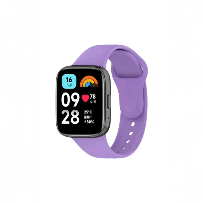 Newface Xiaomi Redmi Watch 3 Active Klasik Kordon - Lila