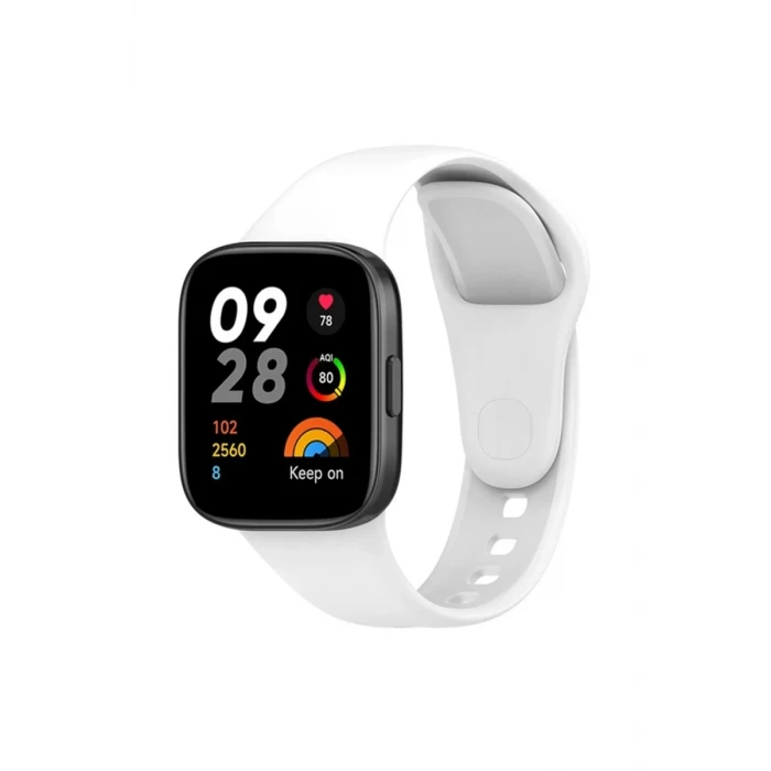 Newface Xiaomi Redmi Watch 3 Klasik Kordon - Beyaz