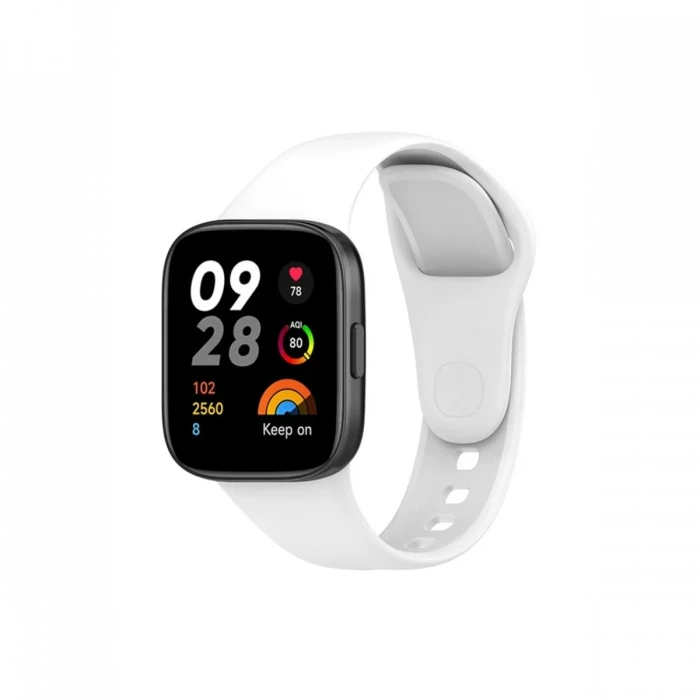 Newface Xiaomi Redmi Watch 3 Klasik Kordon - Beyaz