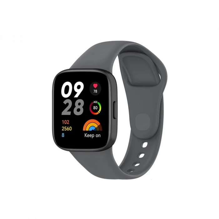 Newface Xiaomi Redmi Watch 3 Klasik Kordon - Füme