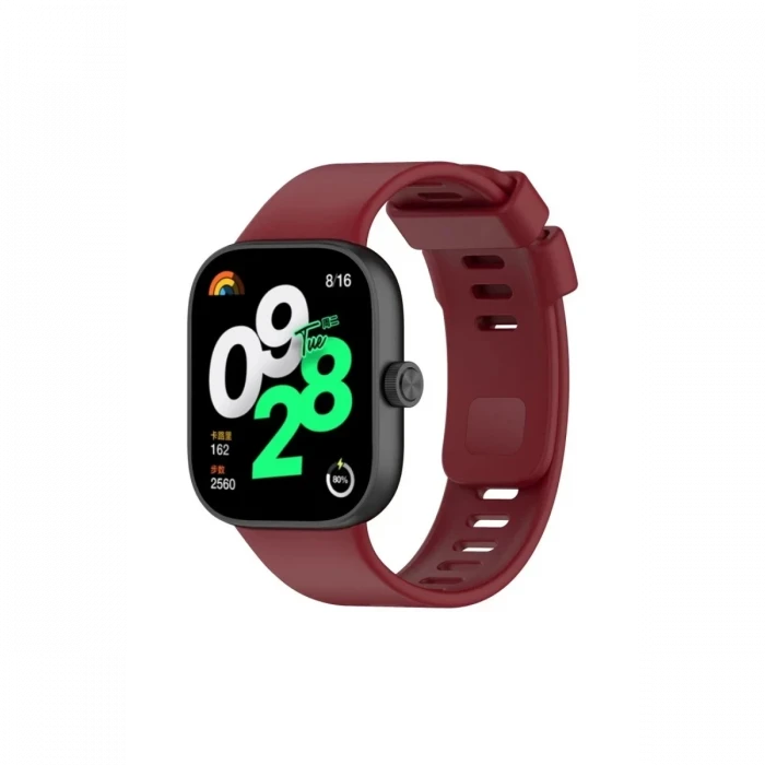 Newface Xiaomi Redmi Watch 4 Klasik Kordon - Bordo