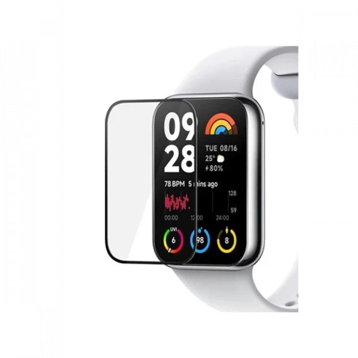 Newface Xiaomi Smart Band 8 Pro Polymer Nano Ekran Koruyucu - Şeffaf