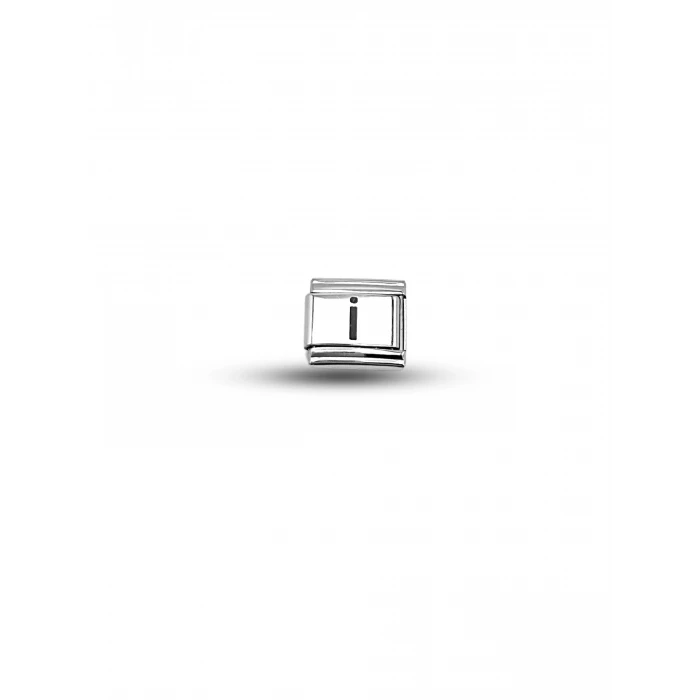 İ Harf Charm | Çelik Bileklik Aksesuarı | Kişiye Özel Harf Modülü | Minimal & Şık