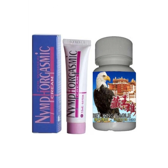 Nymphorgasmic 15 Ml. Cream Kremi + T10 Hapı 10 Lu Kapsül