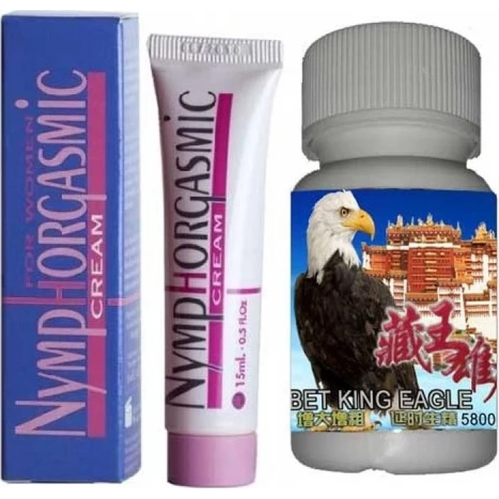 NYMPHORGASMİC 15 ML. CREAM KREMİ + T10 HAPI 10 LUÜL