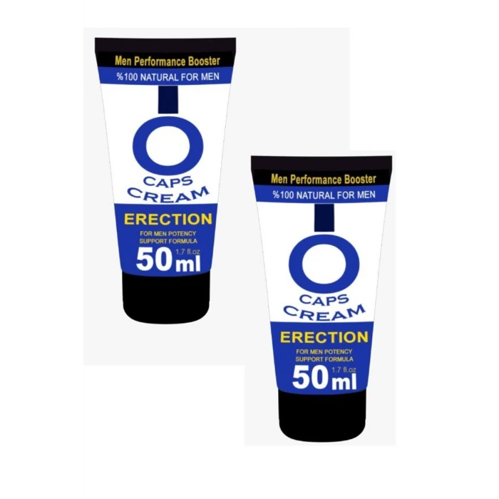 O Caps Erkeklere Sertleştirme Kremi 50 ml X 2 Adet