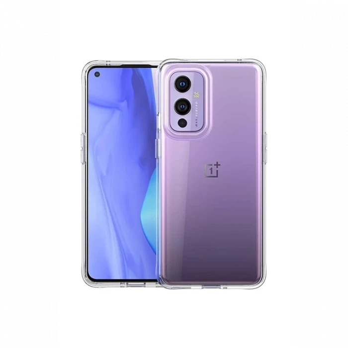 One Plus 9 Kılıf Lüx Şeffaf Silikon