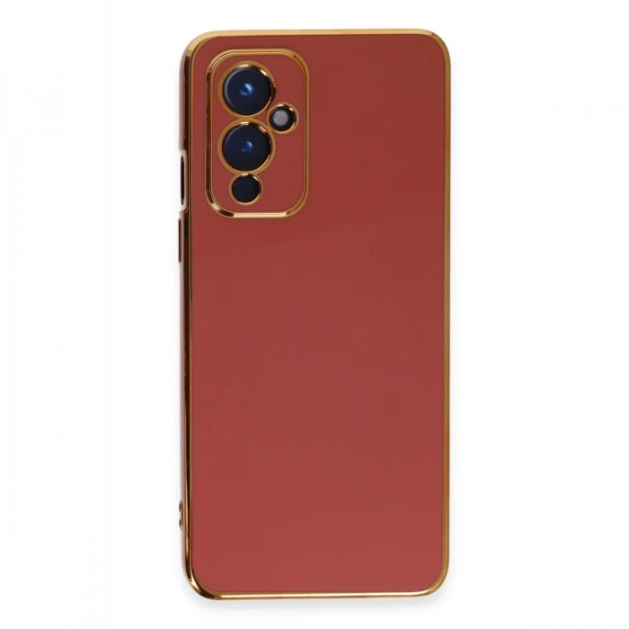 One Plus 9 Kılıf Volet Silikon - Kırmızı