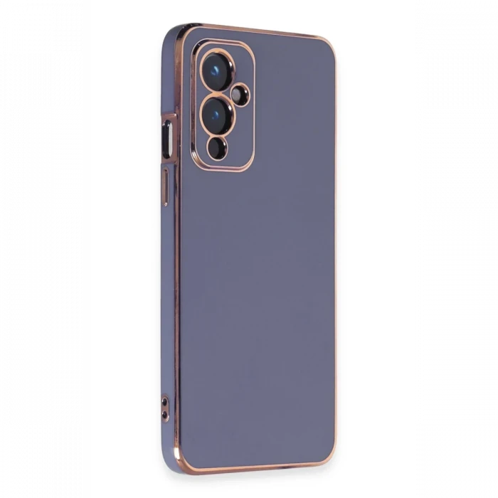 One Plus 9 Kılıf Volet Silikon - Mavi