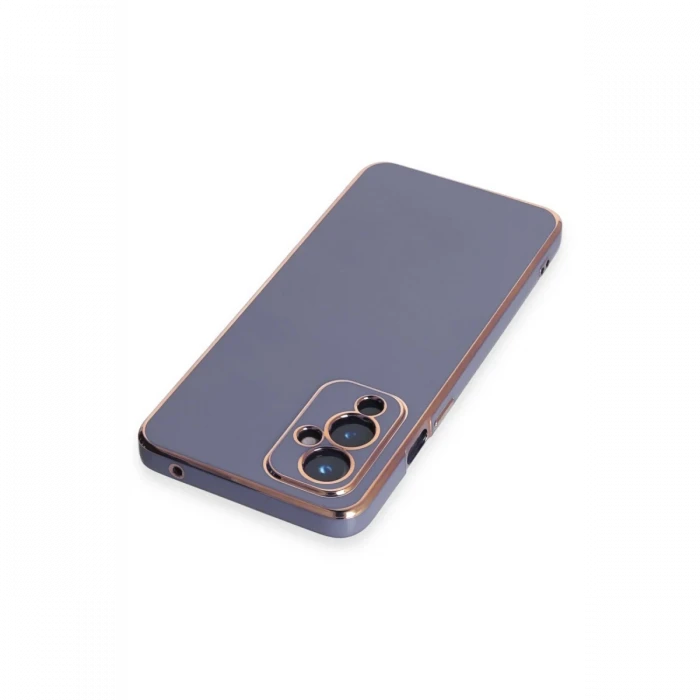 One Plus 9 Kılıf Volet Silikon - Mavi