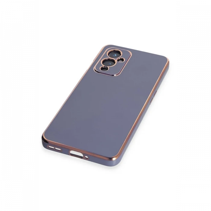 One Plus 9 Kılıf Volet Silikon - Mavi