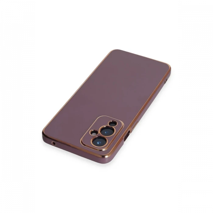 One Plus 9 Kılıf Volet Silikon - Mor