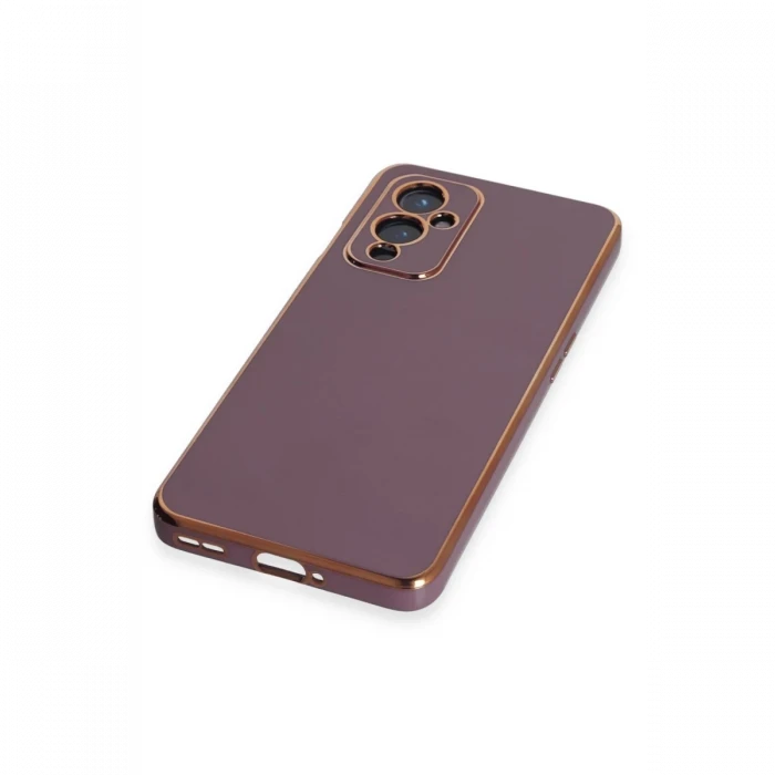 One Plus 9 Kılıf Volet Silikon - Mor