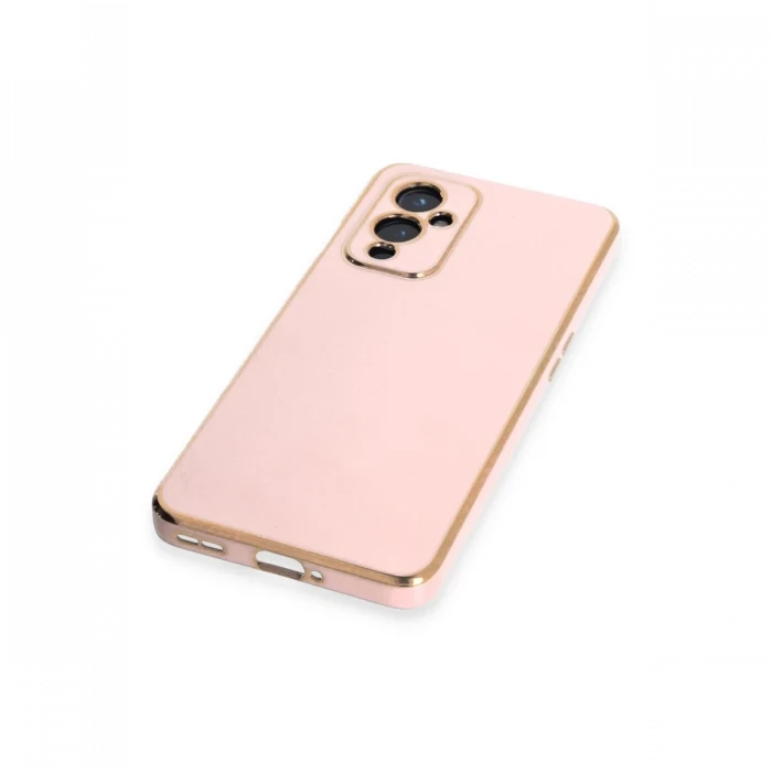 One Plus 9 Kılıf Volet Silikon - Pembe