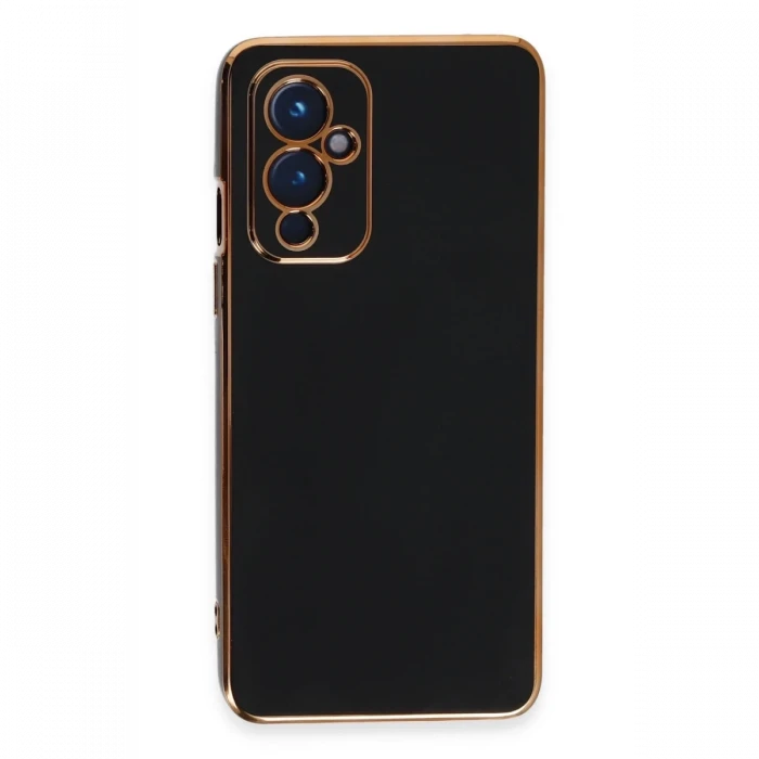 One Plus 9 Kılıf Volet Silikon - Siyah