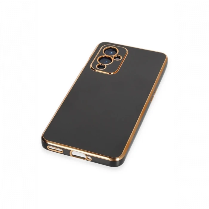 One Plus 9 Kılıf Volet Silikon - Siyah