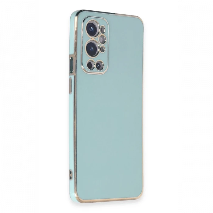 One Plus 9 Pro Kılıf Volet Silikon - Açık Yeşil