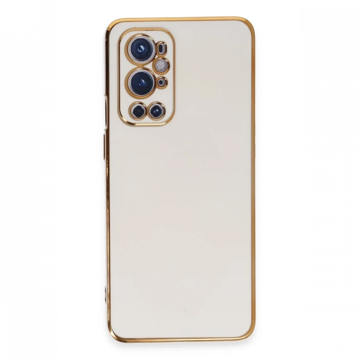 One Plus 9 Pro Kılıf Volet Silikon - Beyaz