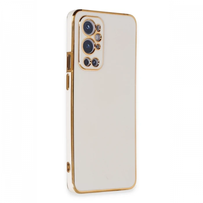 One Plus 9 Pro Kılıf Volet Silikon - Beyaz