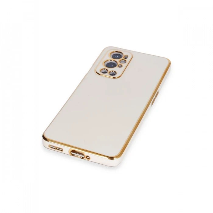 One Plus 9 Pro Kılıf Volet Silikon - Beyaz
